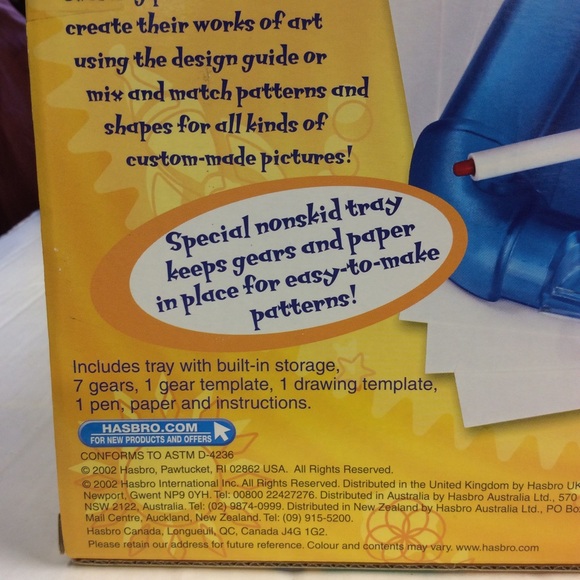 Hasbro Deluxe Spirograph New in Box - Picture 4 of 5